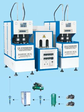 Semiautomatic Pet Bottle Blowing Machine